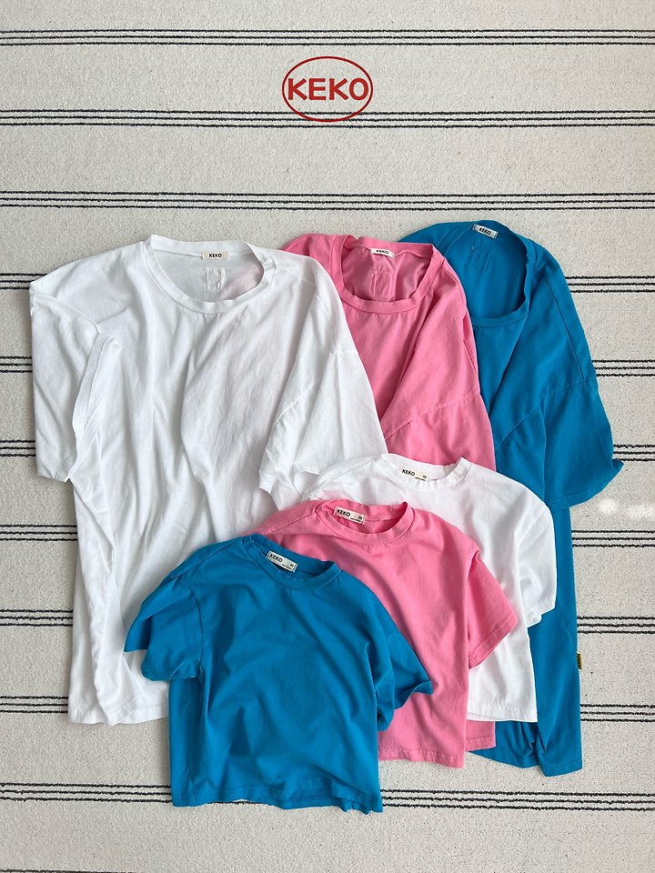 Keko - Korean Women Fashion - #momslook - K Confetti Tee (MOM) - 4