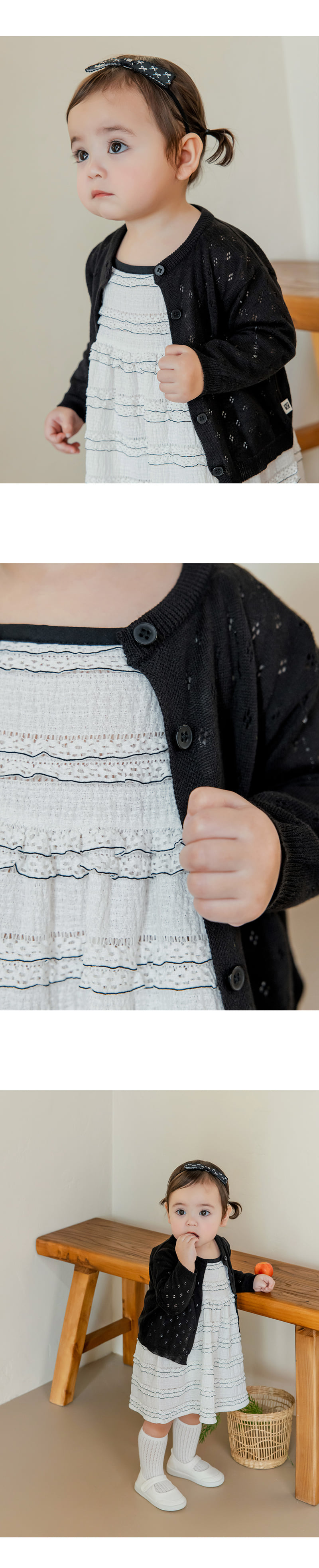 Kids Clara - Korean Baby Fashion - #babyboutique - Catherine Bustier Mini Baby One-piece - 4