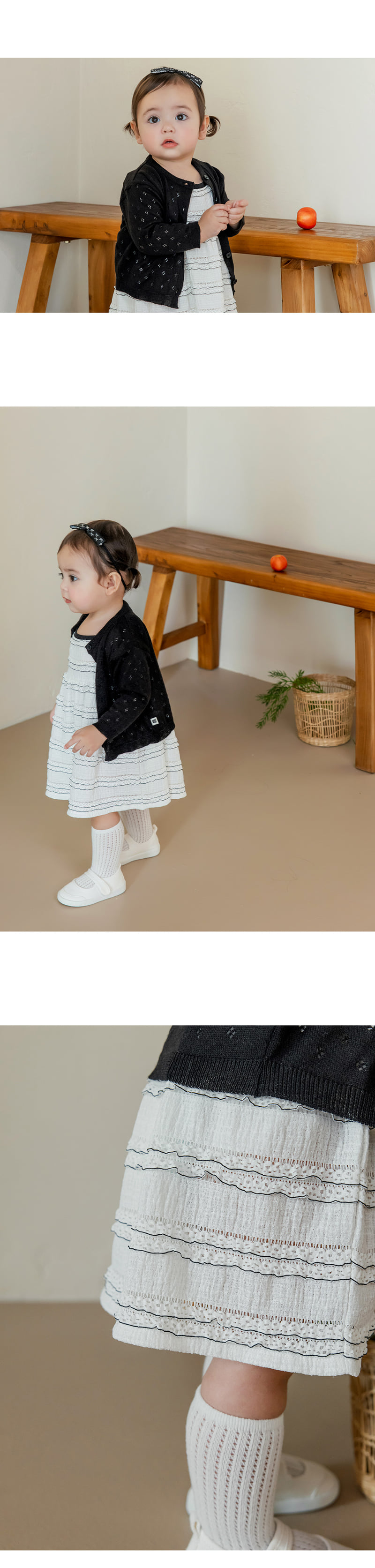 Kids Clara - Korean Baby Fashion - #babyboutiqueclothing - Catherine Bustier Mini Baby One-piece - 5