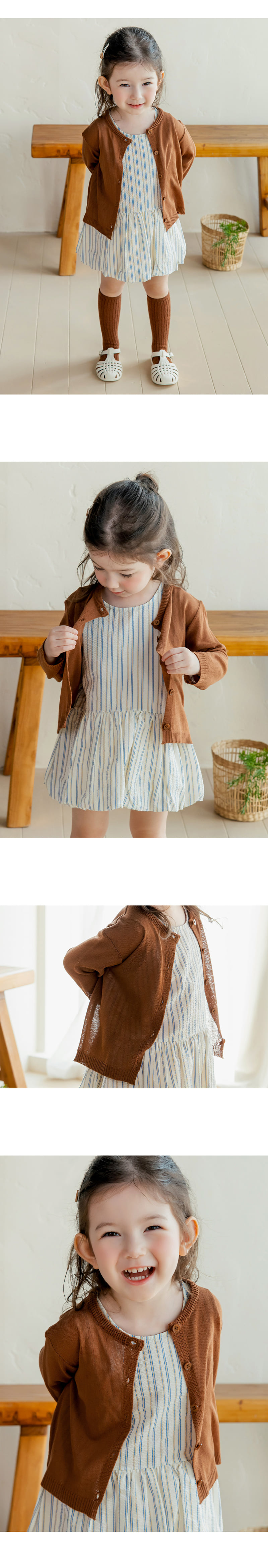 Kids Clara - Korean Baby Fashion - #babyboutiqueclothing - Mine Knit Cardigan - 2