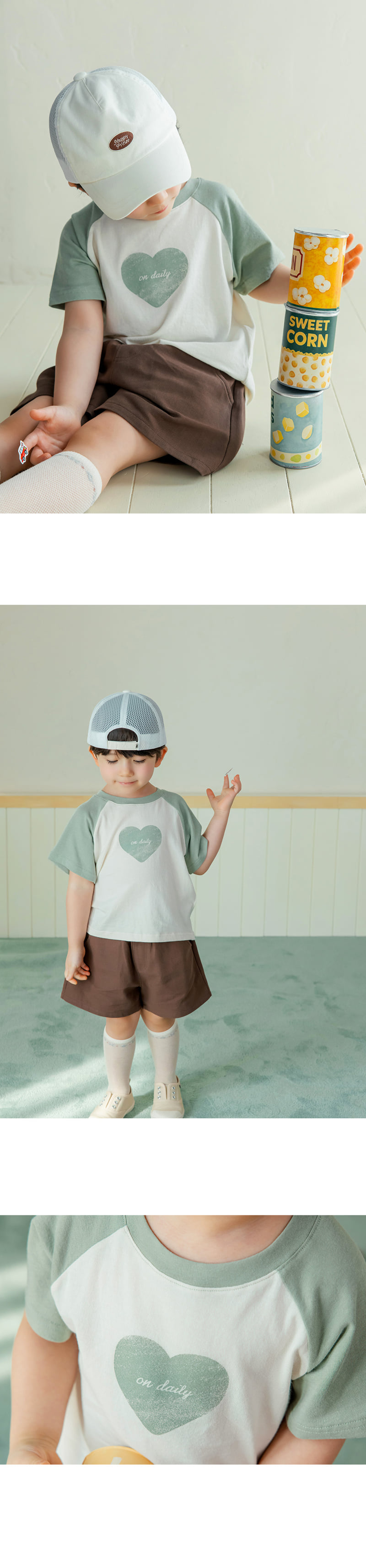 Kids Clara - Korean Baby Fashion - #babyboutiqueclothing - Tibe Short Sleeve Tee - 2