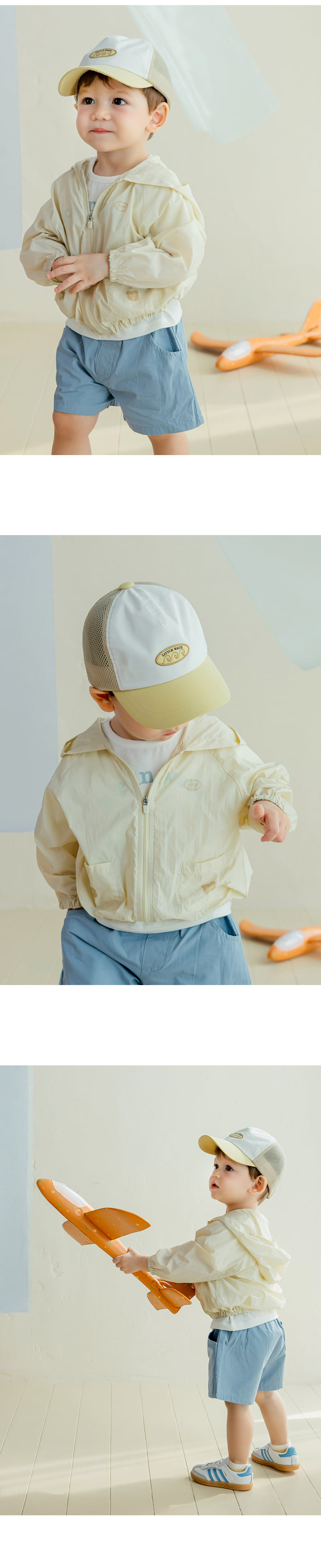 Kids Clara - Korean Baby Fashion - #babyboutiqueclothing - Noah Baby Windbreaker Jumper - 2