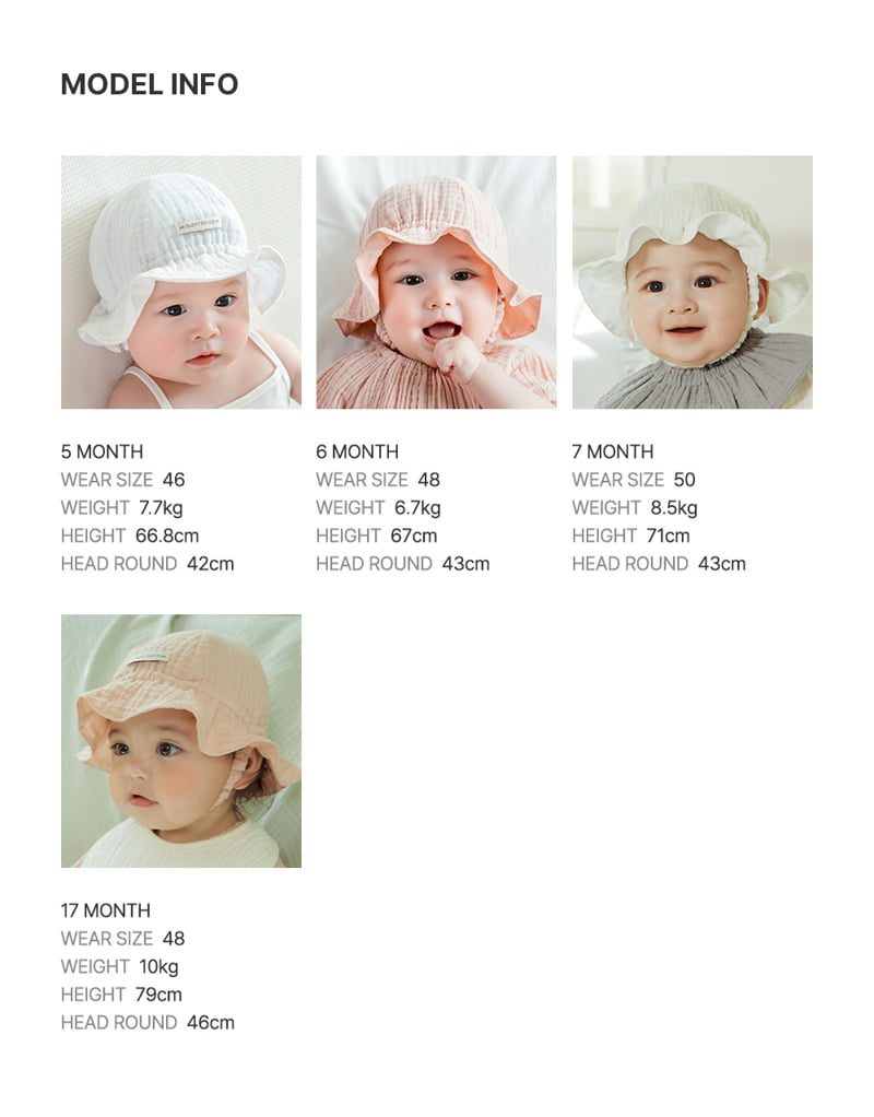 Kids Clara - Korean Baby Fashion - #babyboutiqueclothing - Happy Bebe Yoru Summer Hat - 12