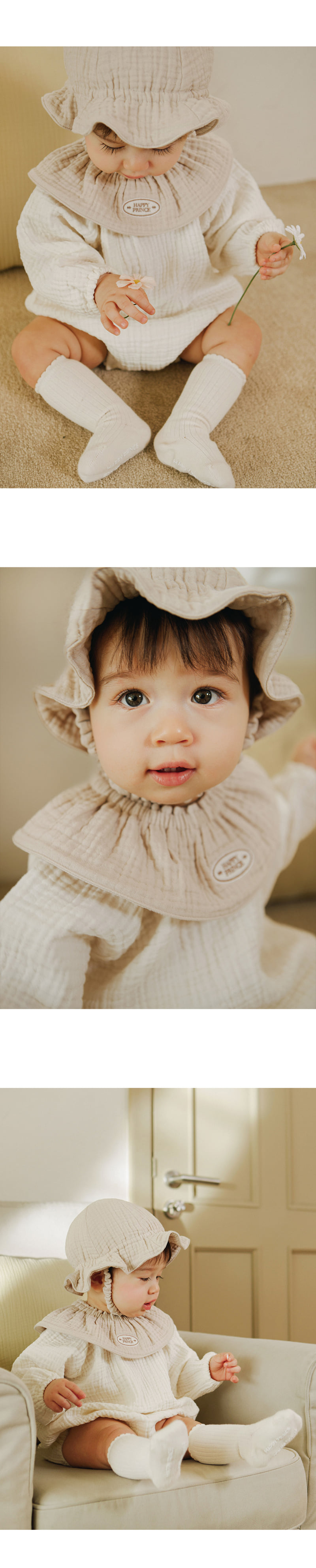 Kids Clara - Korean Baby Fashion - #babyboutiqueclothing - Loving Yoru Rolling Bib (Set of 5) - 8