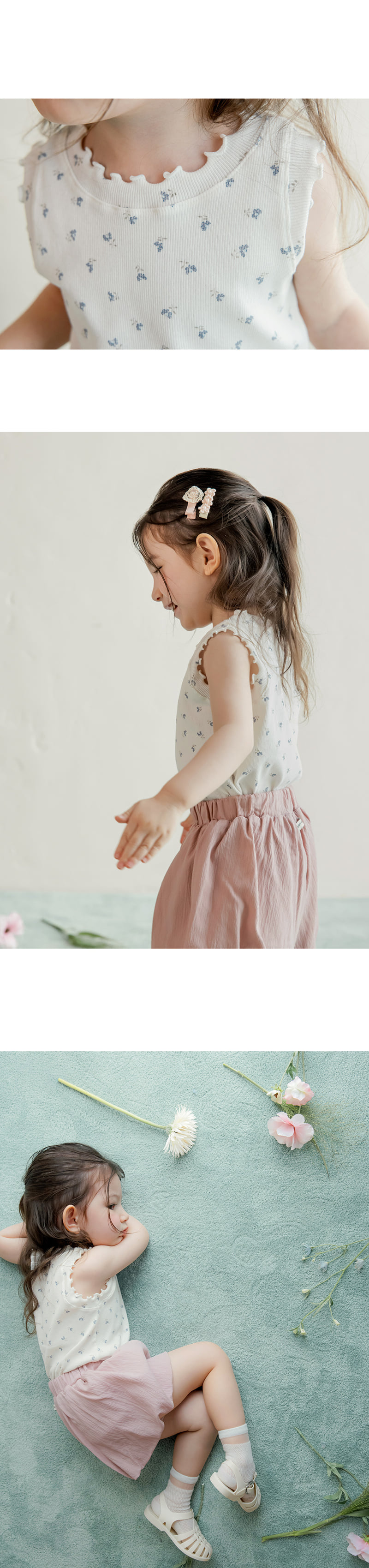 Kids Clara - Korean Baby Fashion - #babyboutiqueclothing - Juhi Sleeveless Tee - 4
