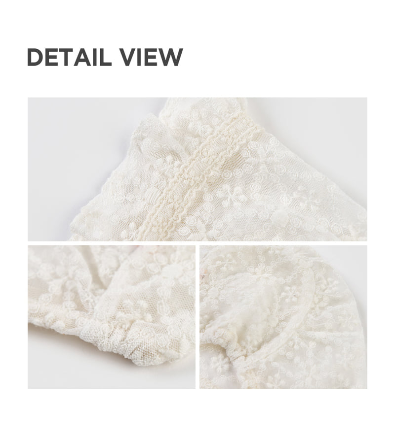 Kids Clara - Korean Baby Fashion - #babyclothing - Lunia Lace Bonnet - 5