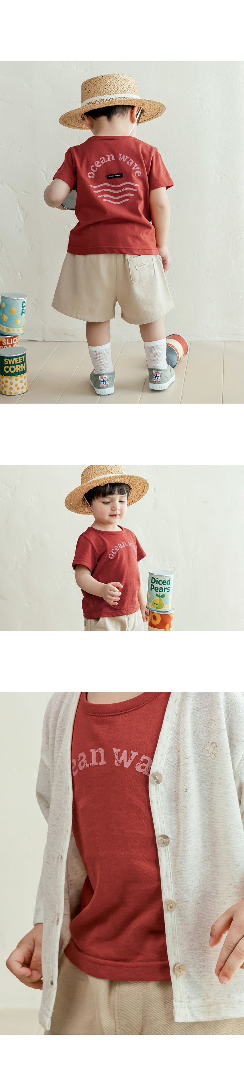 Kids Clara - Korean Baby Fashion - #babyclothing - Shine Short Sleeve Tee - 8