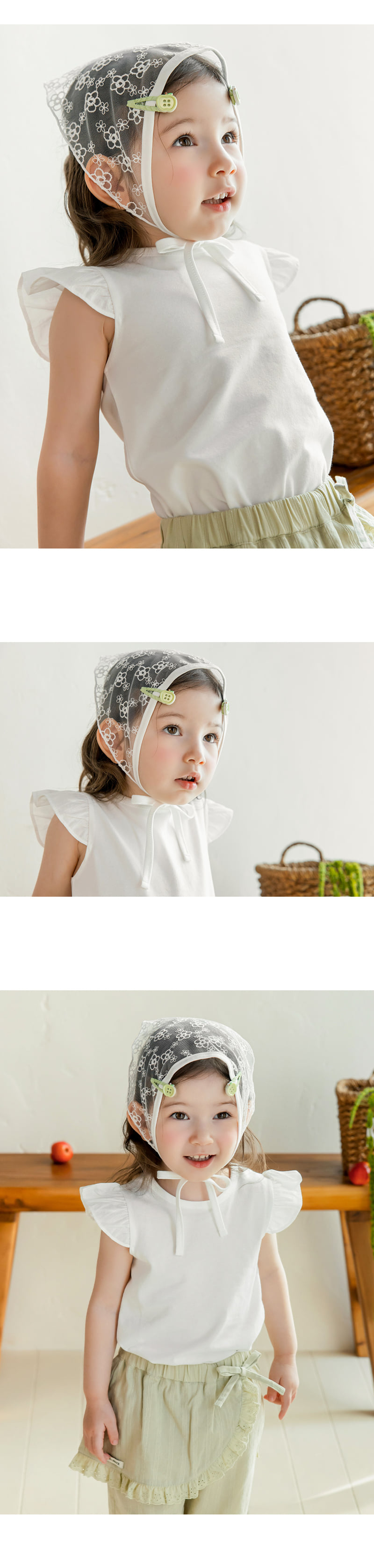 Kids Clara - Korean Baby Fashion - #babyfashion - Titi Snap Hairpin Set (set of 5) - 2