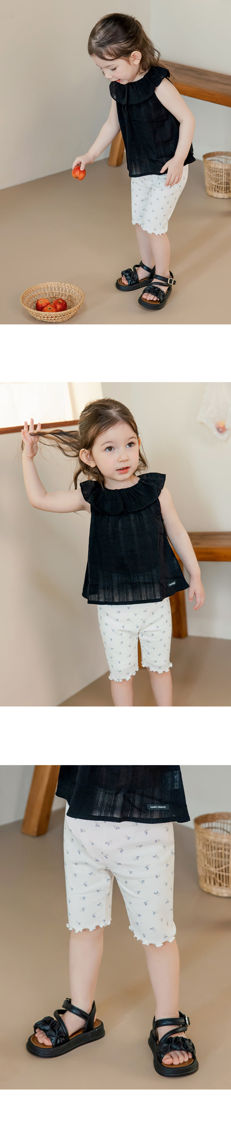 Kids Clara - Korean Baby Fashion - #babyfashion - Juhi 5-Length Baby Leggings - 2