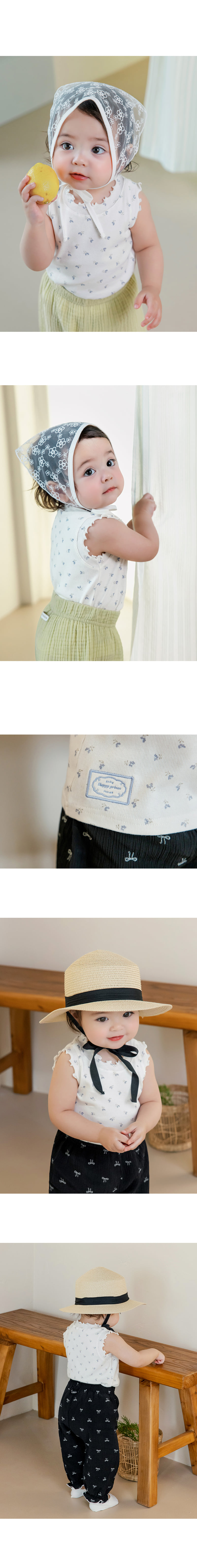 Kids Clara - Korean Baby Fashion - #babyfashion - Juhi Sleeveless Tee - 5