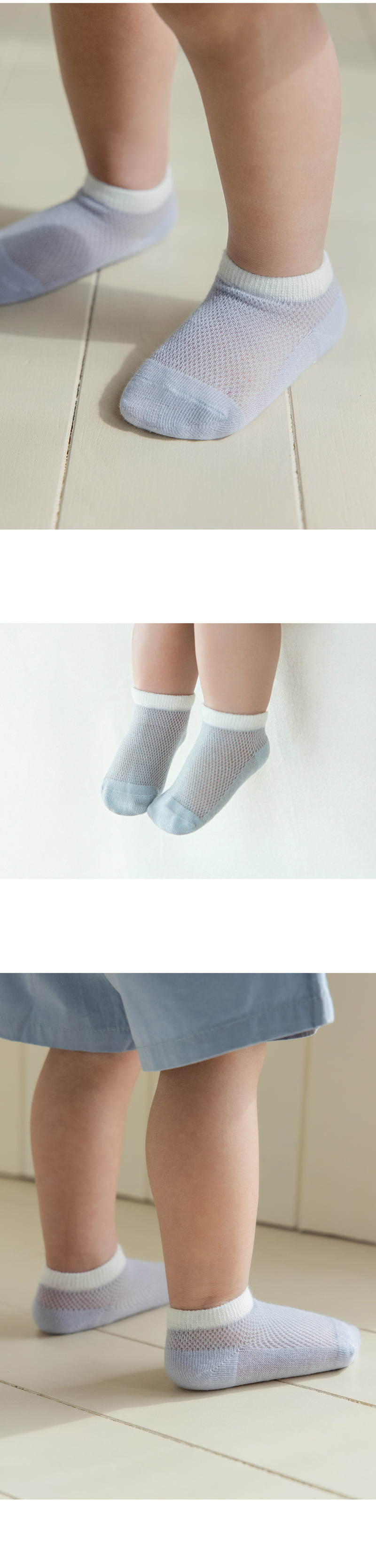 Kids Clara - Korean Baby Fashion - #babyfashion - Aven Summer Socks 2-Color Set (set of 5) - 2