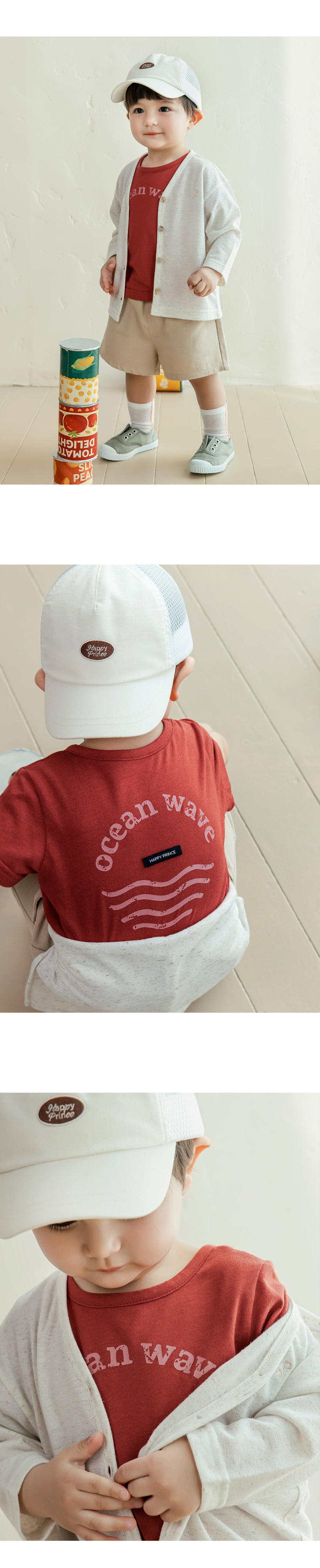 Kids Clara - Korean Baby Fashion - #babyfashion - Shine Short Sleeve Tee - 9