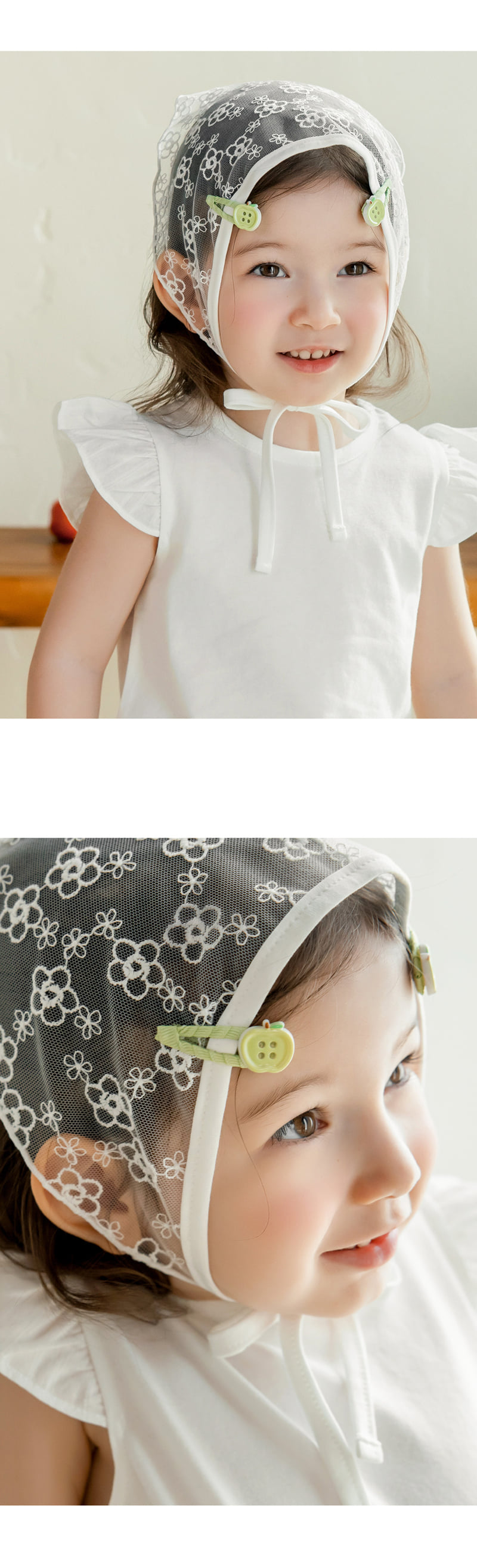 Kids Clara - Korean Baby Fashion - #babyfever - Titi Snap Hairpin Set (set of 5) - 3