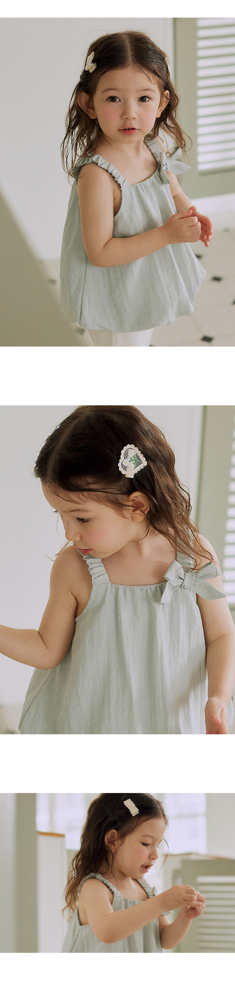 Kids Clara - Korean Baby Fashion - #babyfever - Shallo Baby Hairpin Set (set of 5) - 2