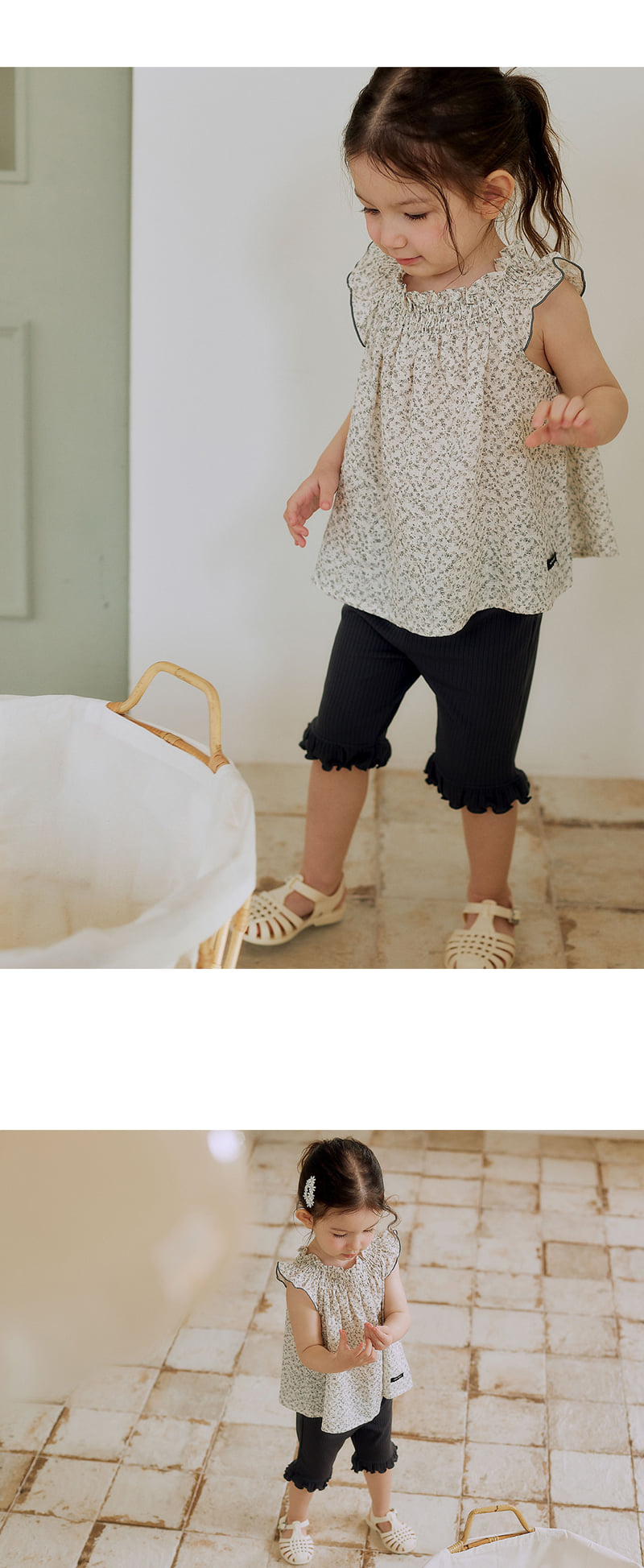 Kids Clara - Korean Baby Fashion - #babyfever - Kamong Baby Leggings - 6