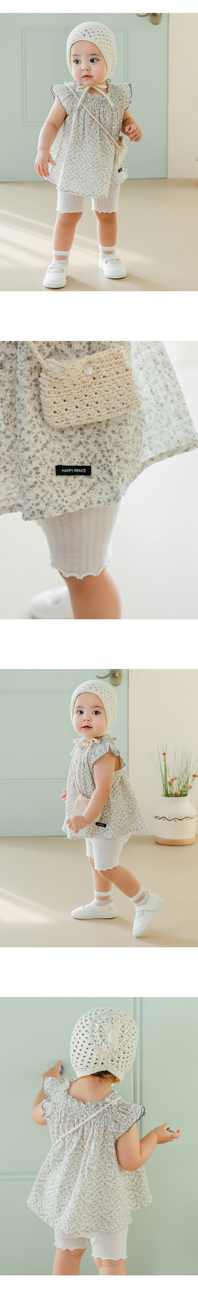 Kids Clara - Korean Baby Fashion - #babyfever - Silvia Ice Baby Leggings (set of 5) - 2