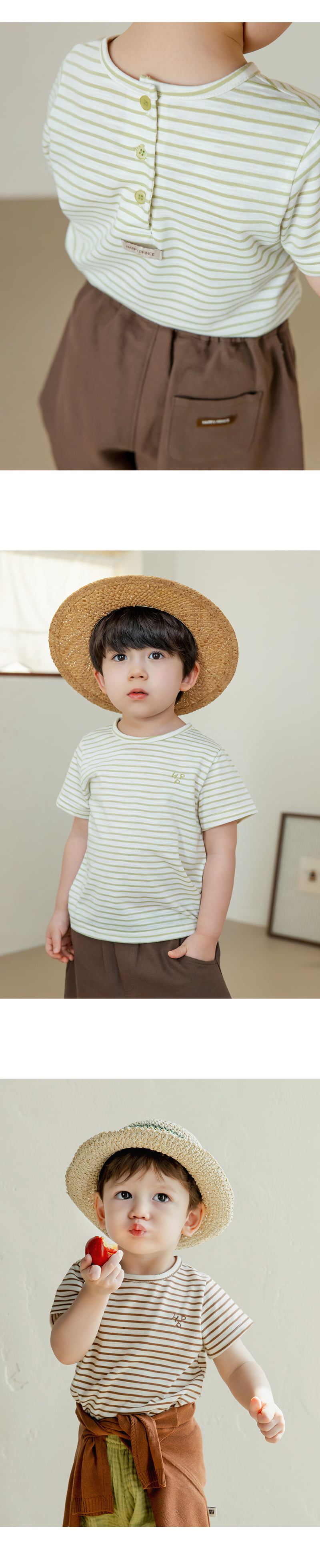 Kids Clara - Korean Baby Fashion - #babyfever - Muncy Short Sleeve Tee - 5