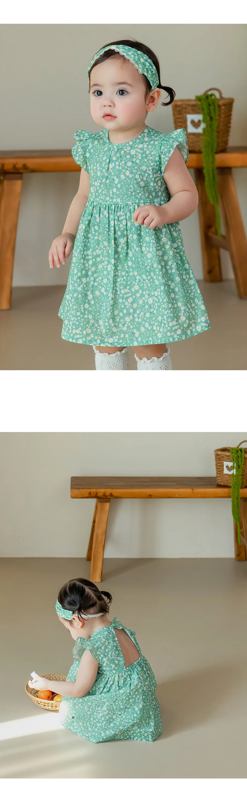 Kids Clara - Korean Baby Fashion - #babyfever - Abel Baby One-piece - 5