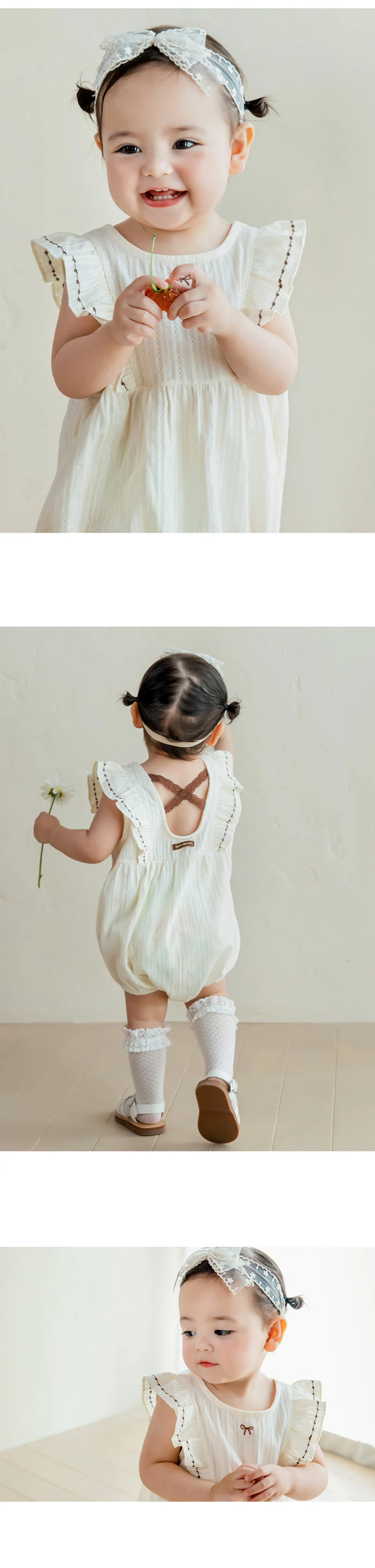 Kids Clara - Korean Baby Fashion - #babyfever - Luvvy Bodysuit - 2