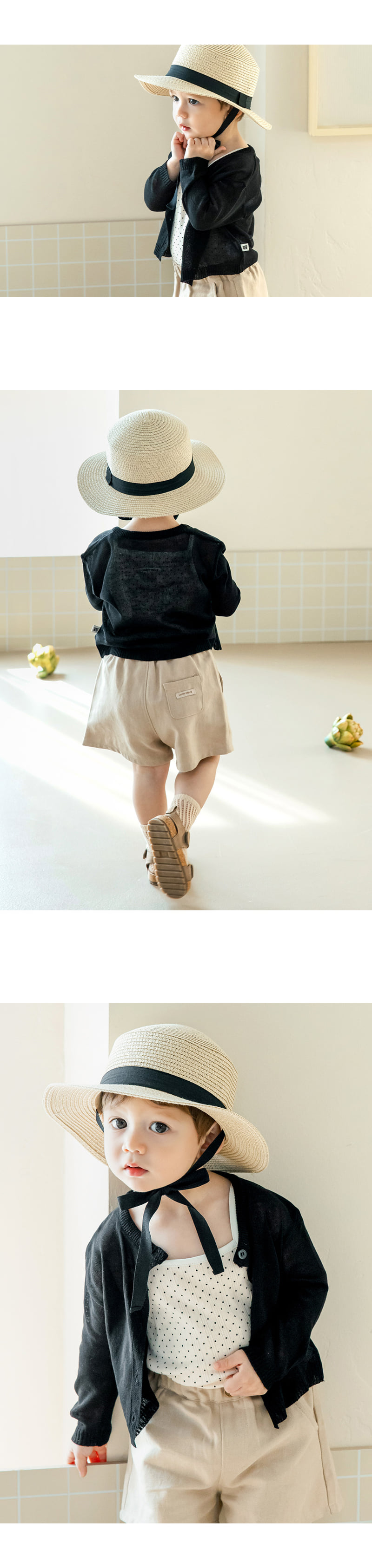 Kids Clara - Korean Baby Fashion - #babygirlfashion - Mine Knit Cardigan - 6
