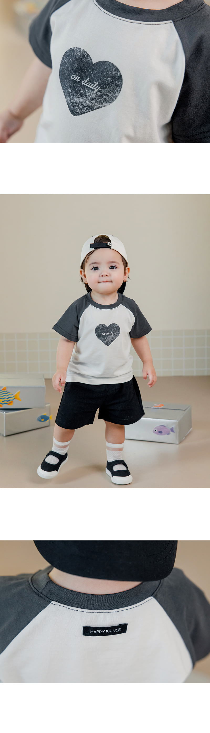 Kids Clara - Korean Baby Fashion - #babygirlfashion - Tibe Short Sleeve Tee - 6