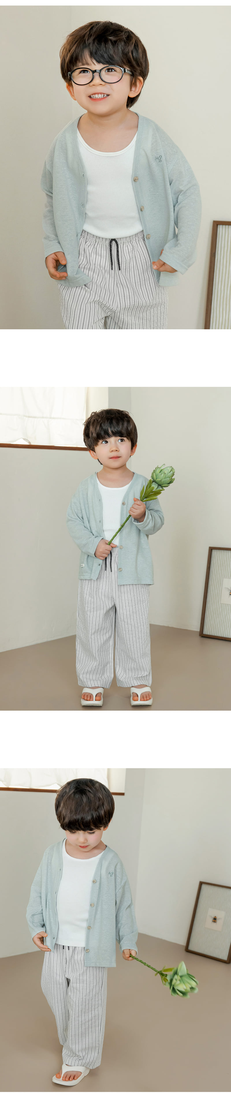 Kids Clara - Korean Baby Fashion - #babygirlfashion - Rainy Semi-Wide Pants - 2