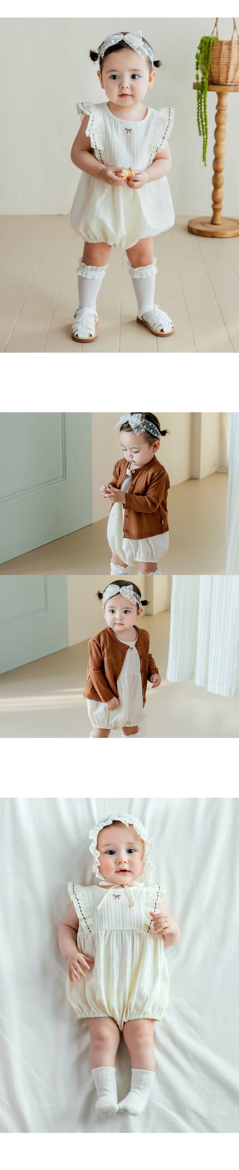 Kids Clara - Korean Baby Fashion - #babygirlfashion - Luvvy Bodysuit - 3