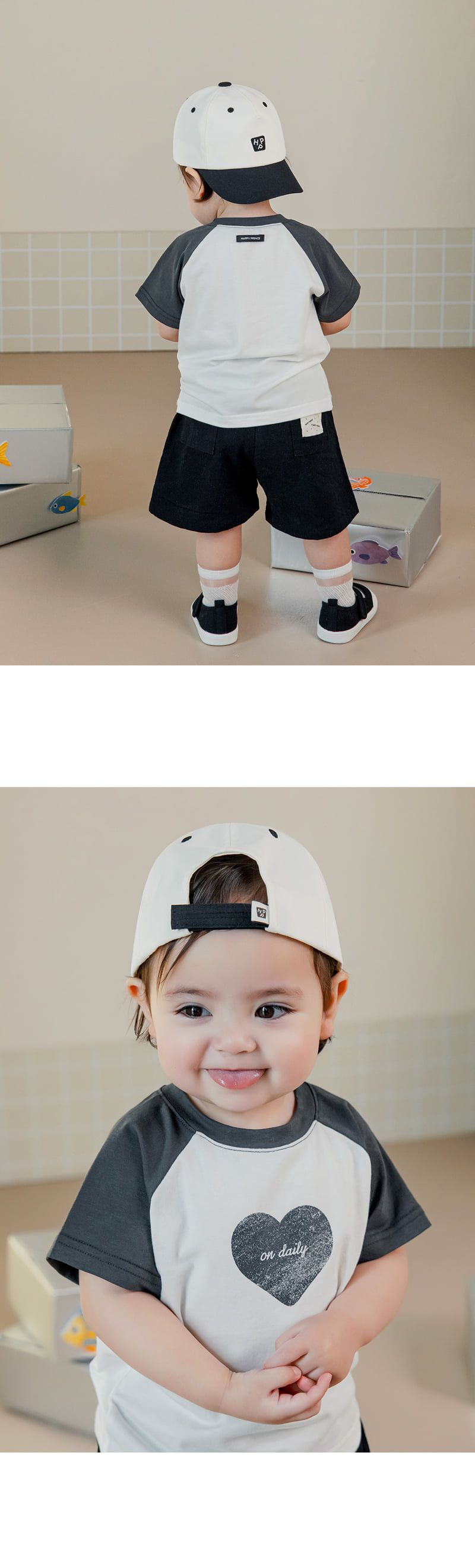 Kids Clara - Korean Baby Fashion - #babylifestyle - Tibe Short Sleeve Tee - 7