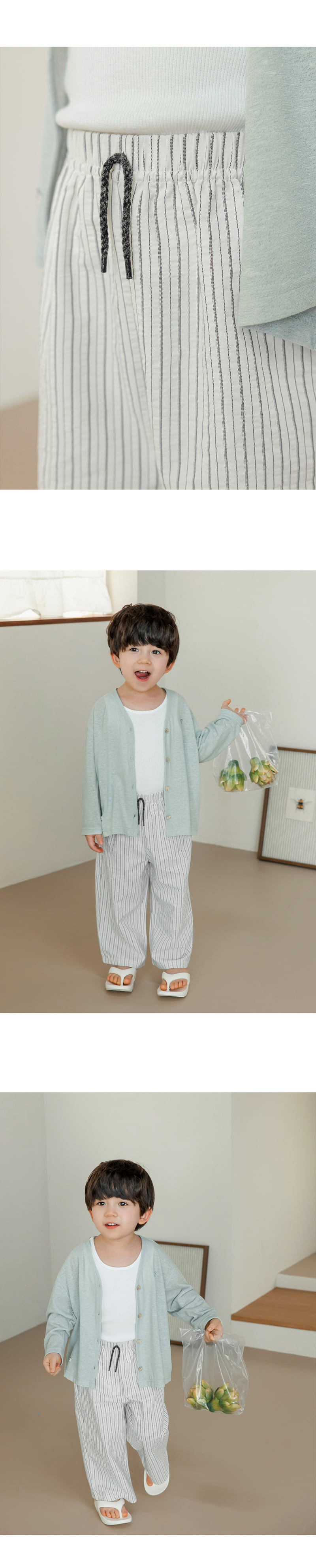 Kids Clara - Korean Baby Fashion - #babylifestyle - Rainy Semi-Wide Pants - 3