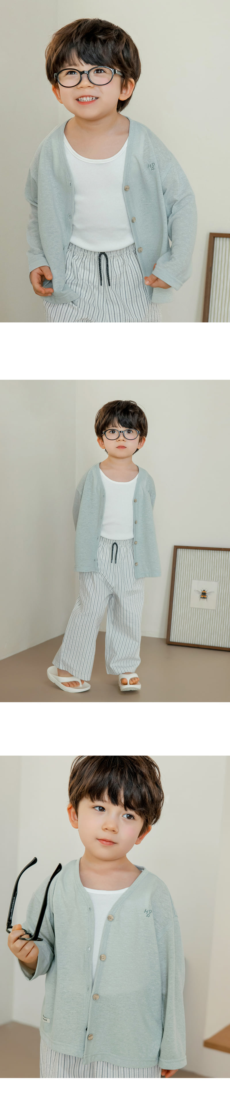 Kids Clara - Korean Baby Fashion - #babylifestyle - Hatz Cardigan - 2