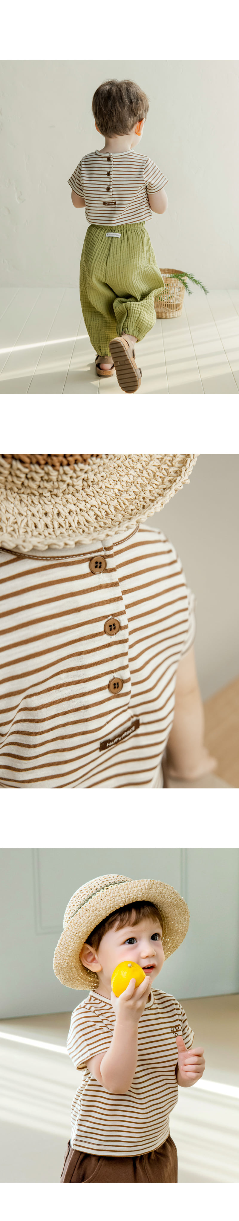 Kids Clara - Korean Baby Fashion - #babylifestyle - Muncy Short Sleeve Tee - 7