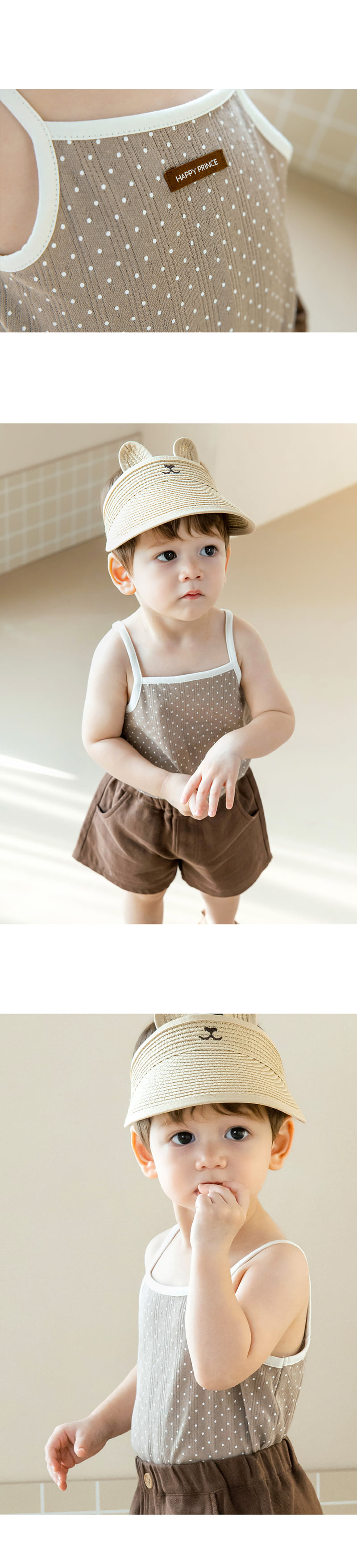 Kids Clara - Korean Baby Fashion - #babylifestyle - Tonic Baby Sleeveless Tee - 6