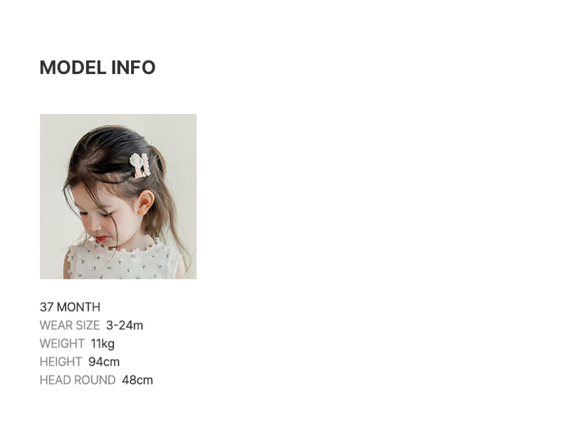 Kids Clara - Korean Baby Fashion - #babyoninstagram - Arin Baby Hairpin Set (set of 5) - 7