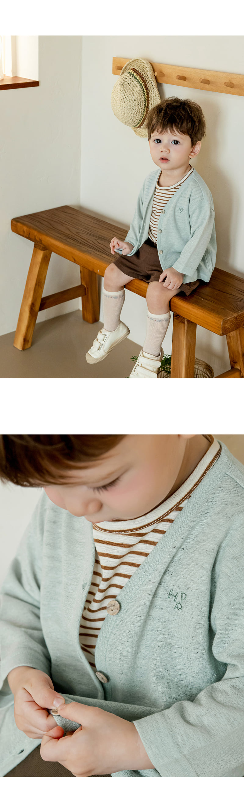 Kids Clara - Korean Baby Fashion - #babyoninstagram - Hatz Cardigan - 3
