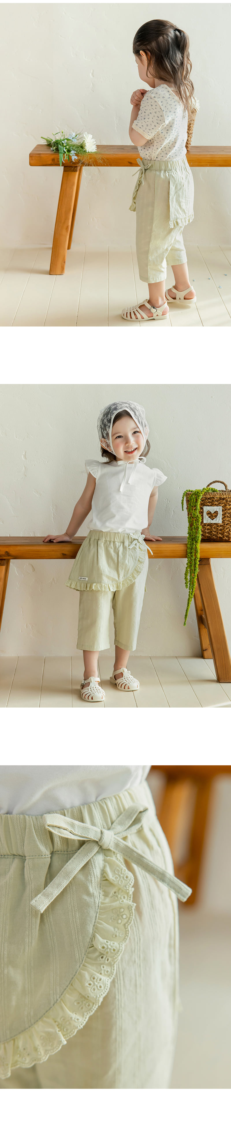 Kids Clara - Korean Baby Fashion - #babyoninstagram - Komi Skirt Pants - 2