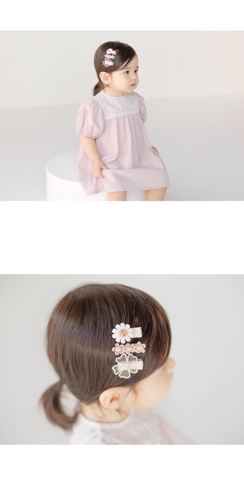 Kids Clara - Korean Baby Fashion - #babyoninstagram - Loveel Mini Baby Hairpin Set (set of 5) - 3
