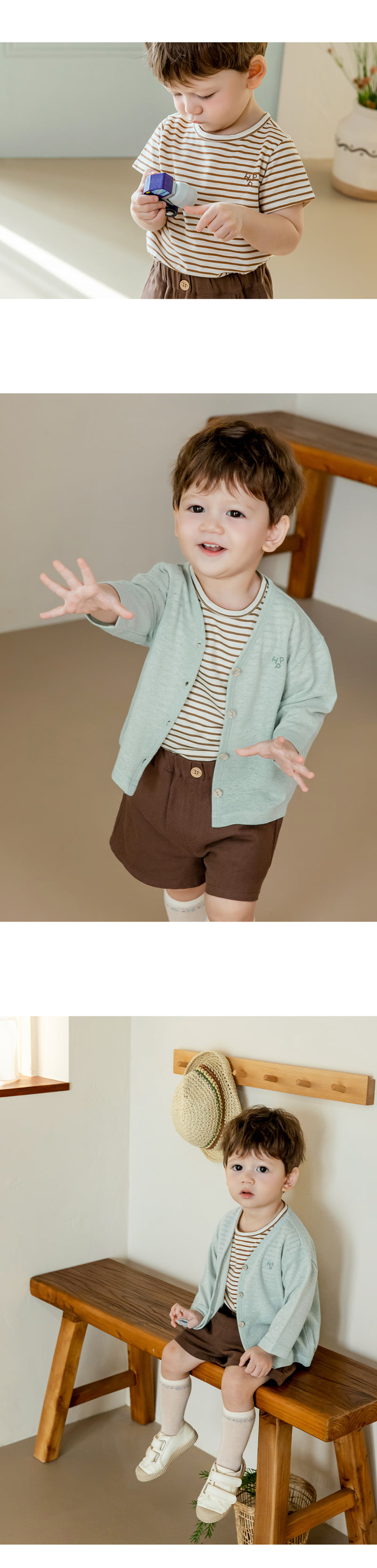 Kids Clara - Korean Baby Fashion - #babyoninstagram - Muncy Short Sleeve Tee - 8