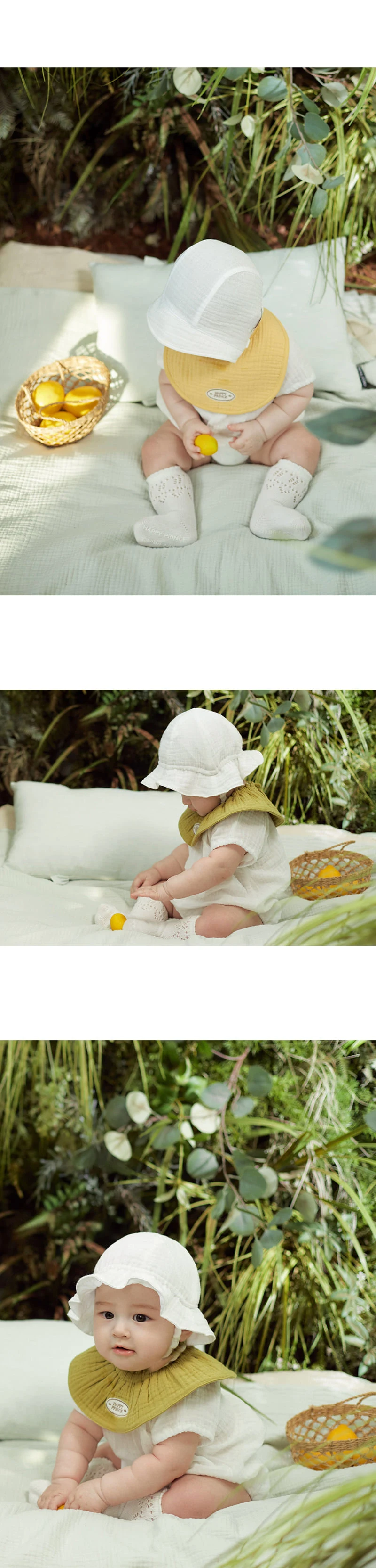 Kids Clara - Korean Baby Fashion - #babyoninstagram - Happy Bebe Yoru Summer Bodysuit - 6