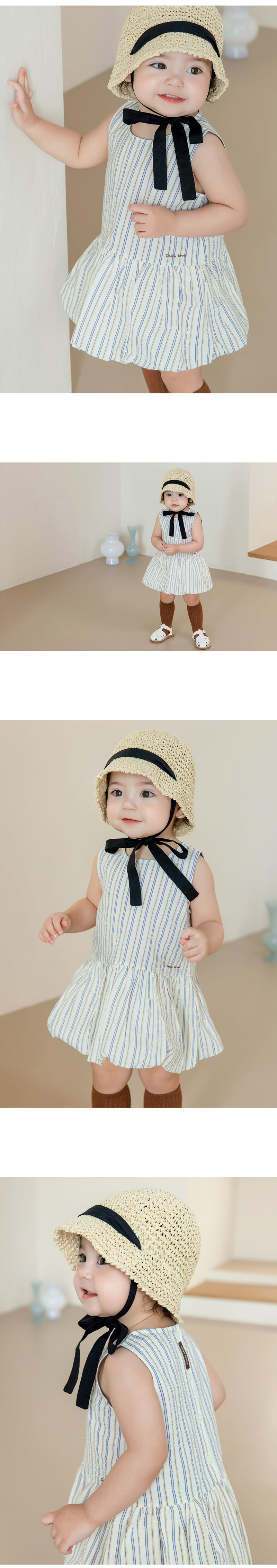 Kids Clara - Korean Baby Fashion - #babylifestyle - Doa Balloon Baby One-piece - 4
