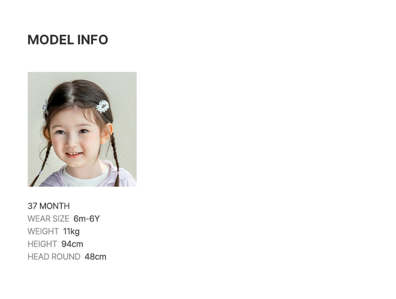 Kids Clara - Korean Baby Fashion - #babyootd - Bouquet Baby Hairpin Set (set of 5) - 9