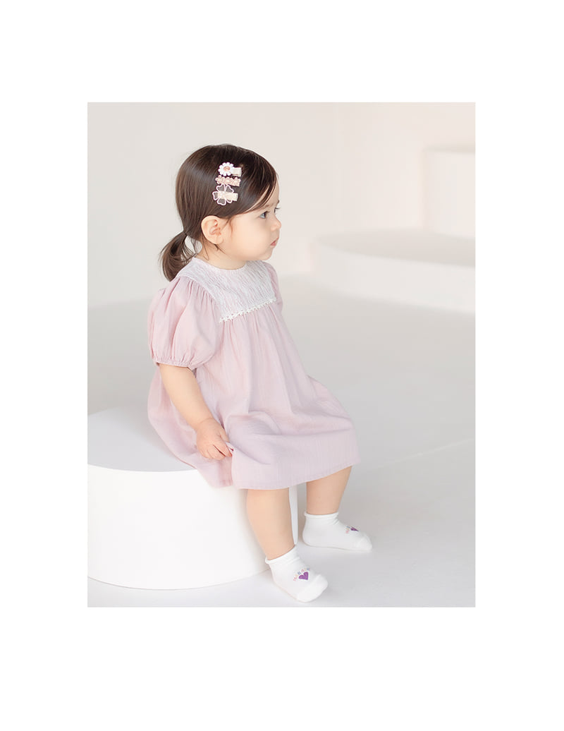 Kids Clara - Korean Baby Fashion - #babyoninstagram - Loveel Mini Baby Hairpin Set (set of 5) - 4