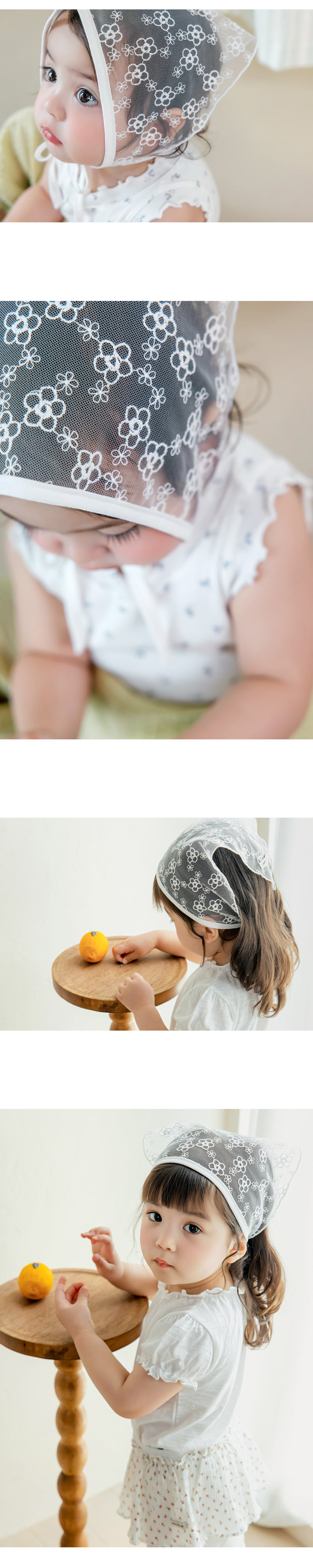 Kids Clara - Korean Baby Fashion - #babyoninstagram - Roel Baby Hair Kerchief (set of 5) - 4