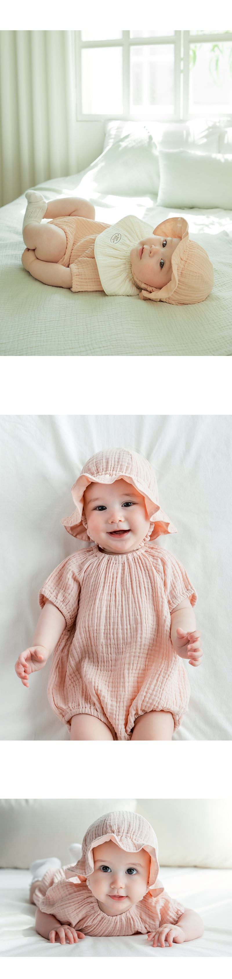 Kids Clara - Korean Baby Fashion - #babyoninstagram - Happy Bebe Yoru Summer Hat - 4