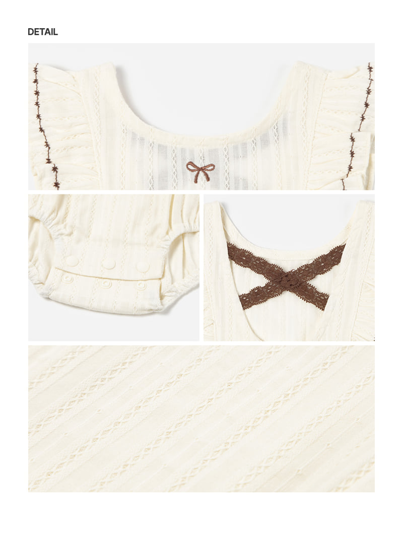 Kids Clara - Korean Baby Fashion - #babyootd - Luvvy Bodysuit - 6