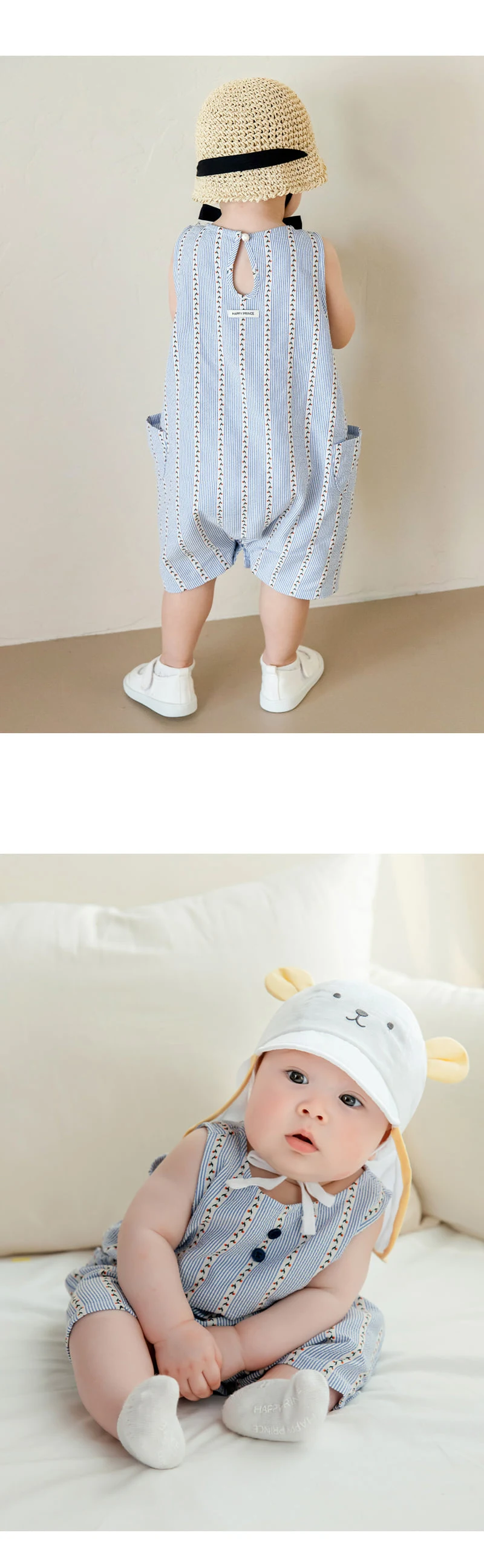 Kids Clara - Korean Baby Fashion - #babyootd - Vero Baby Jumpsuit - 3