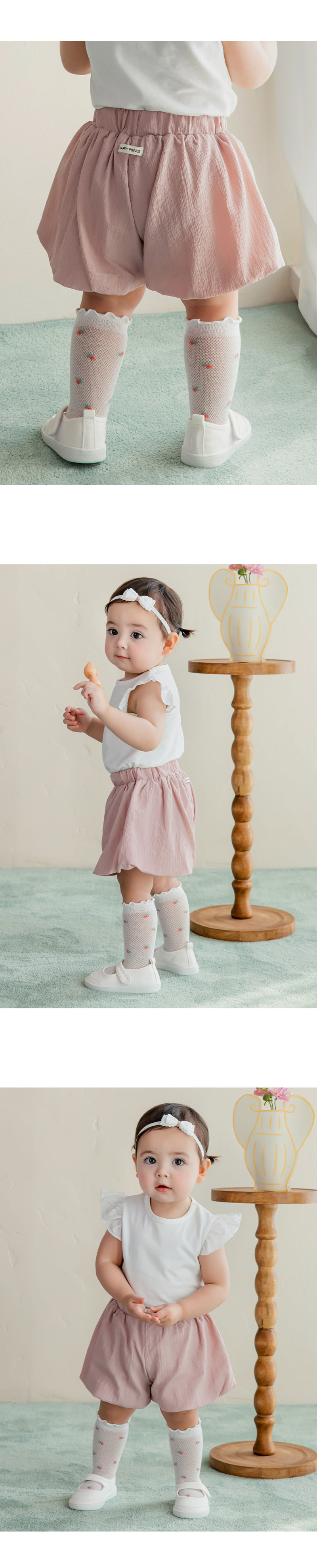 Kids Clara - Korean Baby Fashion - #babyoutfit - Lunea Ice Baby Knee Socks (set of 5) - 4