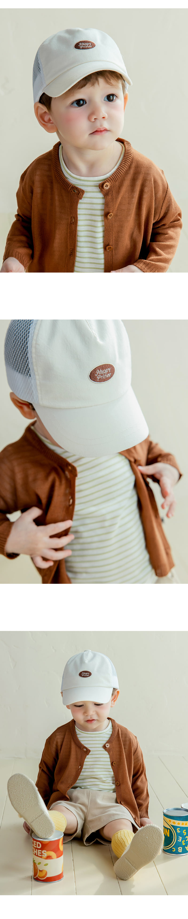 Kids Clara - Korean Baby Fashion - #babyoutfit - Delin Summer Ball Cap - 2