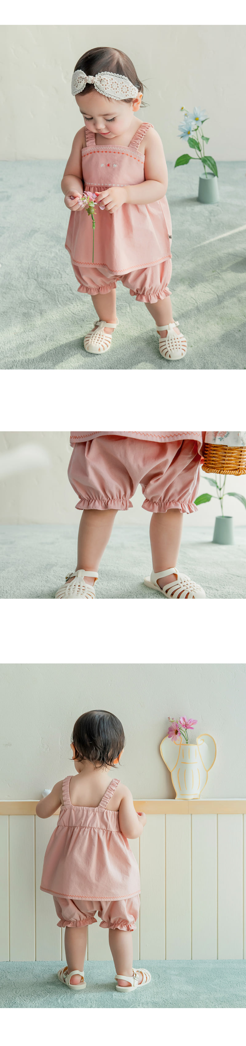 Kids Clara - Korean Baby Fashion - #babyoutfit - Arin Baby Blouse Set - 3