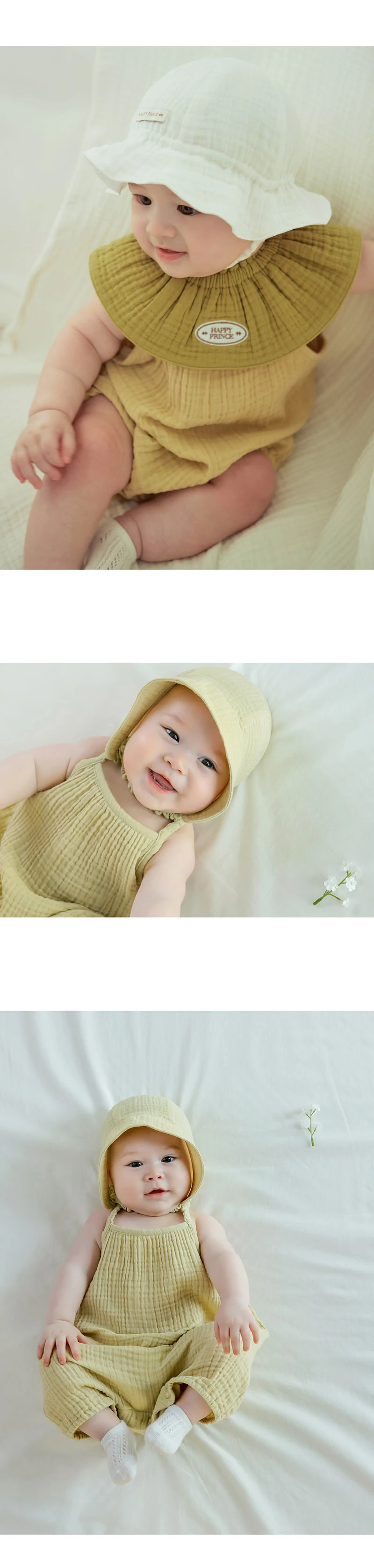 Kids Clara - Korean Baby Fashion - #babyoutfit - Happy Bebe Yoru Summer Jumpsuit - 7