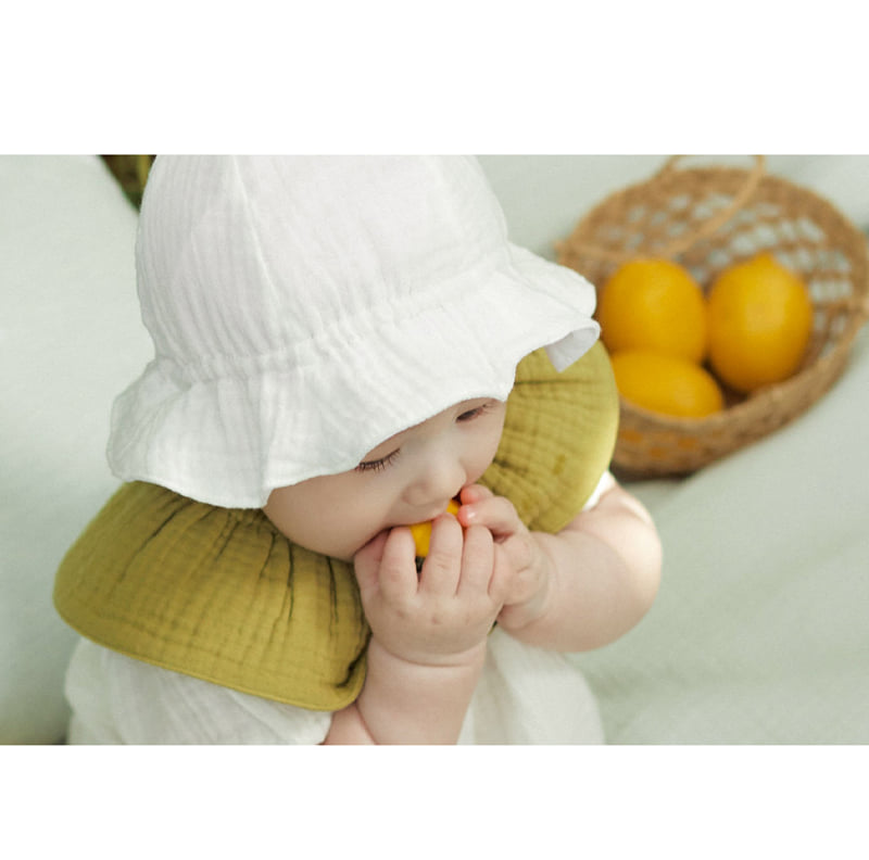Kids Clara - Korean Baby Fashion - #babyoutfit - Happy Bebe Yoru Summer Hat - 6